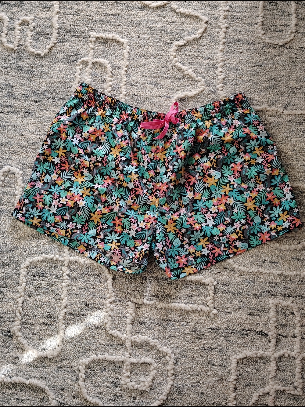 CHUBBIES The Bloomerangs Classic Swim Trunks Floral Size 3X Large